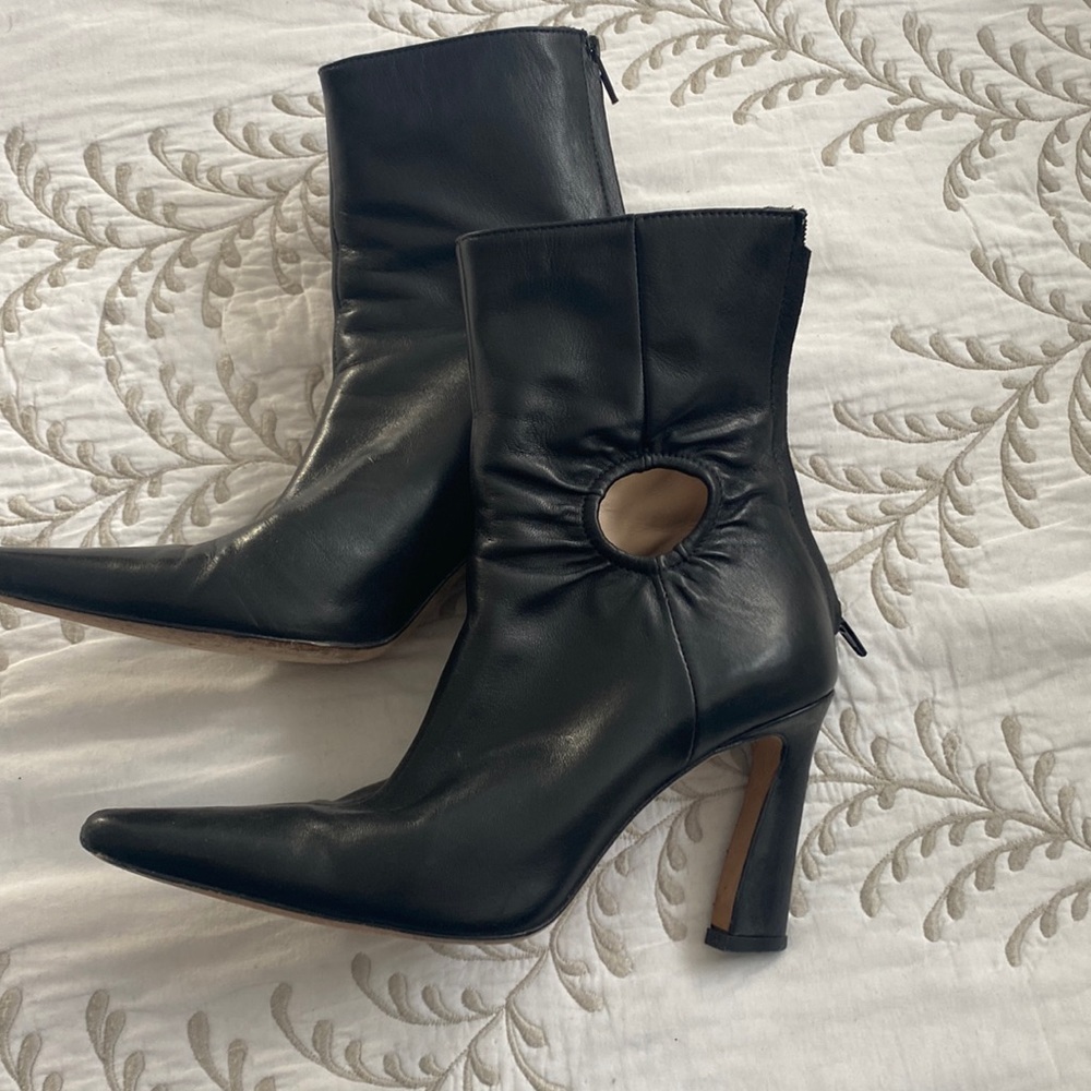 Kalda leather booties